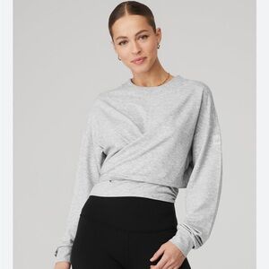 ALO Yoga Gray Sweatshirt